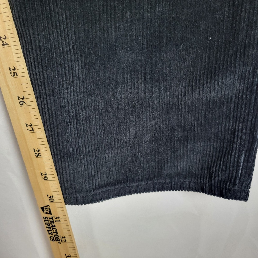 Levis Low Pro Corduroy Pants Mens 29x30 Black Straight Leg Jeans NWT - Picture 6 of 9